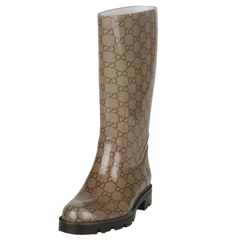 gucci rain boots women's|gucci thigh high boots sale.